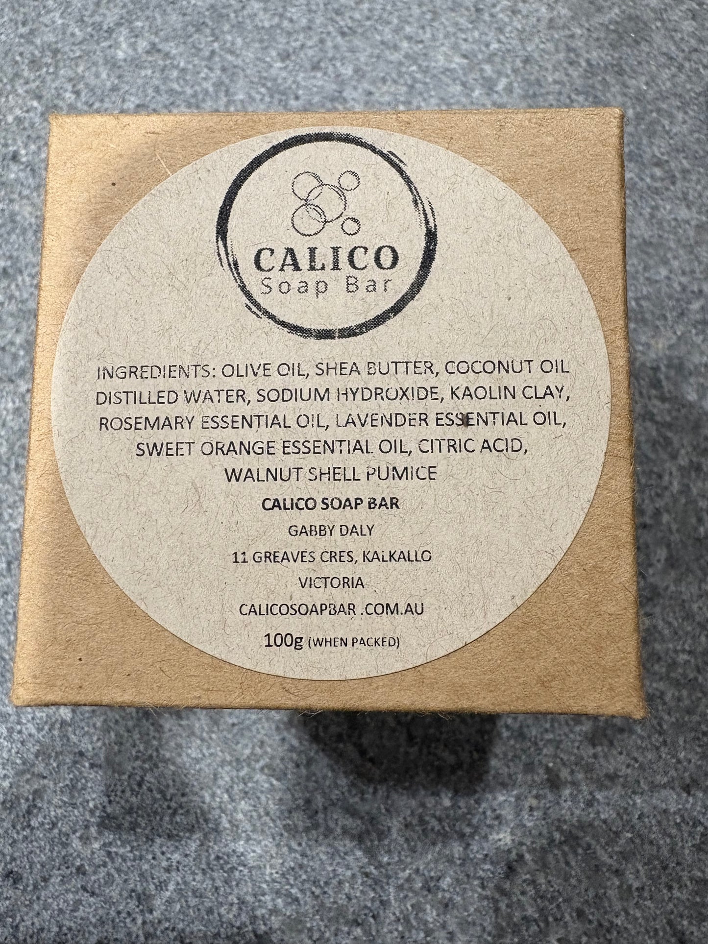 The Ultimate Gardener Soap by Calico Soap Bar