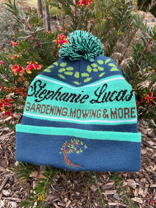 Stay Cozy with Stephanie Lucas Gardening, Mowing & More Beanie